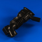 Патрубок от бака к помпе стиральной машины Indesit Ariston C00092174, оригинал (C00092174)