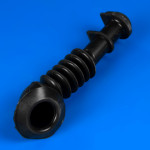 Патрубок соединительный к стиральной машине Zanussi 1322899004, оригинал (1322899004)