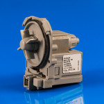 Помпа Askoll M50 для стиральной машины Indesit Ariston (крепление на 3-х защелках) C00266228, оригинал (C00266228)