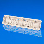 Ребро барабана для стиральной машины Indesit Ariston (208мм) C00083894, оригинал (C00083894)