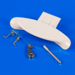 Ручка люка для стиральной машины Indesit Ariston C00116580, оригинал (C00116580)