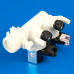 Электроклапан подачи воды ELECTROVALVE 2 WAY 7 для стиральной машины Indesit Ariston C00110333, оригинал (C00110333)
