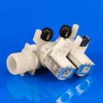 Электроклапан подачи воды ELECTROVALVE 2 WAY 7 для стиральной машины Indesit Ariston C00110333, оригинал (C00110333)