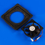 Двигатель вентилятора морозильной камеры холодильника Whirlpool 481202858346, оригинал (481202858346)