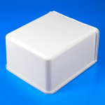 Корпус ящика овощной для холодильника Indesit Ariston (270x235x150мм) C00857206, оригинал (C00857206)