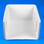 Корпус ящика овощной для холодильника Indesit Ariston (270x235x150мм) C00857206, оригинал (C00857206)