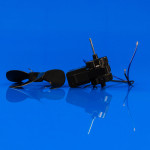 Мотор 12W F61-10G вентилятора с крыльчаткой D=100мм для холодильника Whirlpool 481936170011, оригинал (481936170011)