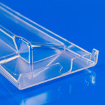 Панель верхняя откидная морозилки для холодильника Indesit (455х130мм) C00856031, оригинал (C00856031)