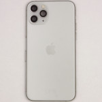 Задняя панель корпуса Apple iPhone 11 Pro, Silver, в сборе со шлейфами и боковыми кнопками, оригинал