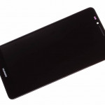 Дисплей с сенсорной панелью,  батареей и рамкой,  Black Huawei Mate 7 (Jazz-L09),  оригинал (02350BXY)
