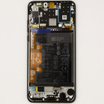 Дисплей с передней панелью, с сенсором и аккумуляторной батареей Midnight Black Huawei P30 Lite new edition 2020 (MAR-LX1B/  MAR-L21BX/  MAR-LX1M), оригинал (02352PJM)