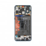 Дисплей с передней панелью, с сенсором и аккумуляторной батареей Peacock Blue Huawei P30 Lite new edition 2020 (MAR-LX1B/  MAR-L21BX/  MAR-LX1M), оригинал (02352PJP)