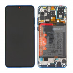 Дисплей с передней панелью, с сенсором и аккумуляторной батареей Peacock Blue Huawei P30 Lite new edition 2020 (MAR-LX1B/  MAR-L21BX/  MAR-LX1M), оригинал (02352PJP)