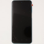 Дисплей Xiaomi RedMi Note 9 Pro/  RedMi Note 9S, Blue | с сенсорным экраном и рамой, оригинал (560003J6A100)