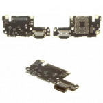Плата зарядки Xiaomi Mi 10T, Mi 10T Pro, с микрофоном, с разъемом USB Type C (5600010J3S00)