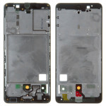 Средняя часть корпуса Samsung A415 Galaxy A41, черный