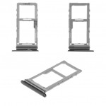 Держатель SIM-карты Samsung G770 Galaxy S10 Lite,  черный