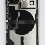 Задняя панель корпуса Apple iPhone 13 Pro, Silver | в сборе с боковыми кнопками и шлейфами, оригинал