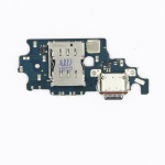 Плата Samsung G996 Galaxy S21 Plus, с микрофоном, с разъемом на зарядку, с разъемом на sim карту