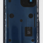 Крышка АКБ Xiaomi Poco F3 Blue, оригинал (56000CK11A00)