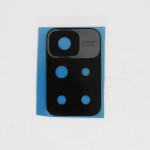 Стекло камеры Xiaomi Redmi 10, черное, без рамки