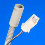 Шланг заливной с аквастопом 280мм для посудомоечной машины Indesit Ariston, оригинал (C00256554)