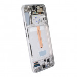 Дисплей Samsung S906 Galaxy S22+ White | с сенсорным экраном и рамкой, оригинал (GH82-27500B)
