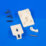 Ручка дверки (люка) квадратная Ardo и Whirlpool, оригинал (481949869837)