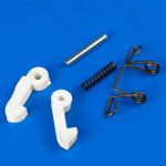 Ручка дверки (люка) квадратная Ardo и Whirlpool, оригинал (481949869837)