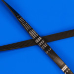 Черный ремень «Optibelt» 1268 H8 EL, оригинал (587611)