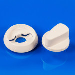 Белая ручка для плиты Nord (нового образца), оригинал