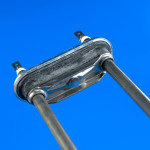 Тэн для стиральной машины 2000W 305мм. без отв. Irca, оригинал (096580)