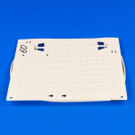 Пластина испарителя размером 370 х 275 мм (2 трубки по 50см), оригинал