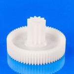 Шестерня 21/ 66,5 мм 11/ 65 зубьев для мясорубки Помощница, оригинал