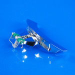 Ручка дверки (люка) в сборе Electrolux 4055256731, оригинал (4055256731)