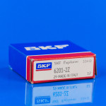 Подшипник SKF 201 zz в оригинальной упаковке, оригинал (C00018233)