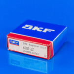 Подшипник SKF 202 zz в оригинальной упаковке, оригинал (481952018042)