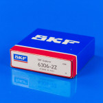 Подшипник SKF 306 zz в оригинальной упаковке, оригинал (481252028003)