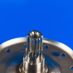 Фланец барабана, ведущий для стиралки Electrolux под 203 подшипник (тип 3), оригинал (1084891058)