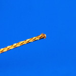 Щетки угольные для стиральной машины 5*12.5*42 клееные, провод по центру, оригинал