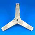 Крестовина для стиральной машины Indesit вал 115мм (нержавейка), оригинал