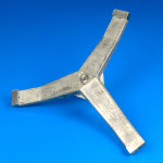 Крестовина для стиральной машины Indesit вал 110мм (нержавейка), оригинал