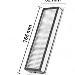 Фильтр для робота-пылесоса (165х52 mm) Xiaomi Mijia Roborock S50, Е4, S55, S5 Max, S6, S6 Pure, S6 MaxV