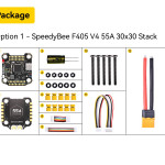 Полетный стек SpeedyBee  F405 V4 BLS 55A 30x30 Stack (SB-F4V4-55-STACK), оригинал