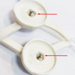 Боковые щетки для робота-пылесоса ROWENTA Tefal Explorer Serie 60, 95 (RR7455, RR7447, RR7987WH, RR7975WH) 2 штуки