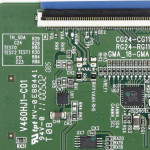 Плата T-Con плата V460HJ1-C01 CG24-CG11, RG24-RG11 для UE40D5003, оригинал