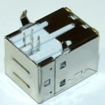 Разъем (гнездо, коннектор) P001 USB 2.0 (B Type 4 Pin) для принтера, сканера, МФУ, копировального аппарата