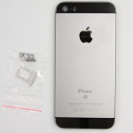 Корпус Apple iPhone SE (A1662/  A1723/  A1724) задняя крышка (Основа) Black (SEBackCovBlack)