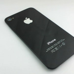 Корпус Apple iPhone A1332 (4) задняя крышка Black (4BackCovBlack)