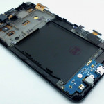 Дисплей Samsung Galaxy S2 (i9100), Black | в сборе с сенсорным экраном (тачскрин) и рамкой (GH97-12625A)